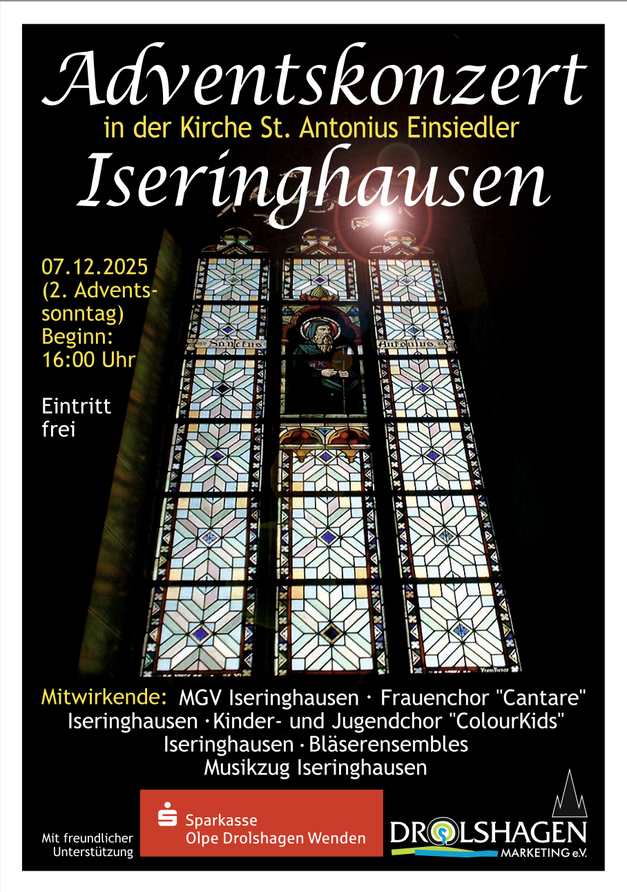 Adventskonzert Iseringhausen 2025.